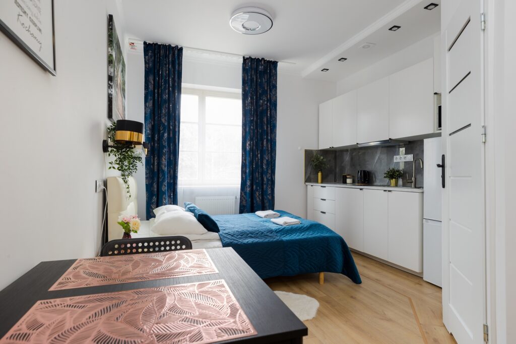 Studio do wynajmu na doby blisko Stadionu Narodowego